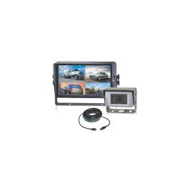 Kit cablato completo HD 1080P con schermo quad da 10